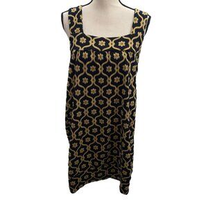 Vertigo Paris Large European Pattern Sheath Dress